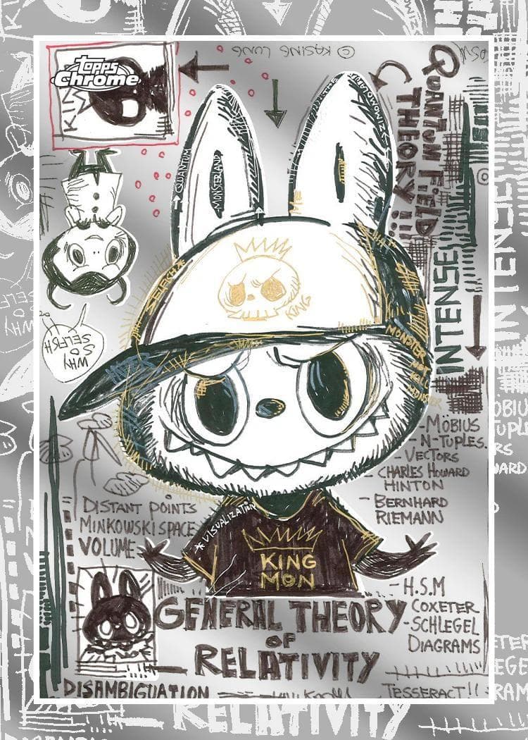 Topps Chrome 10周年記念ボックス ラブブ カード