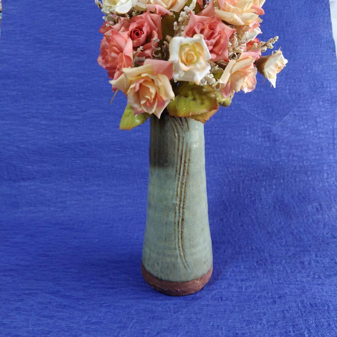 高鶴元　花瓶　陶器　レトロ　アンティーク