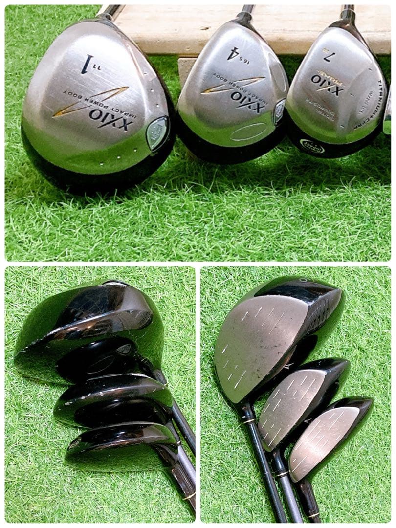 N9.ゼクシオ　初心者オススメ　ゴルフクラブ　メンズセット　右利き　14本