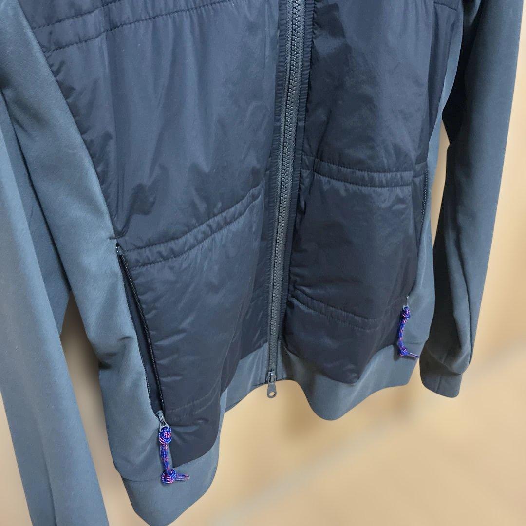 MARK & LONA フード付きパーカー ダークグレー