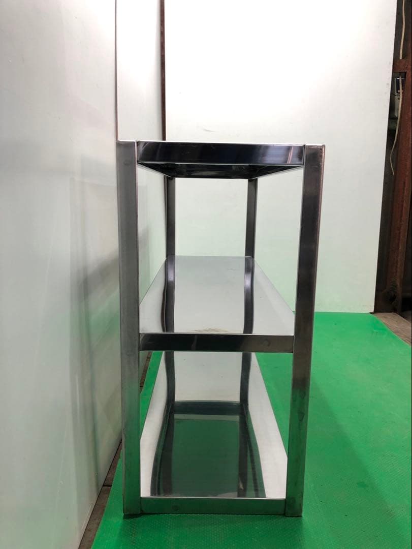 ☆工場整備品☆上棚　二段　幅850ステンレス 業務用