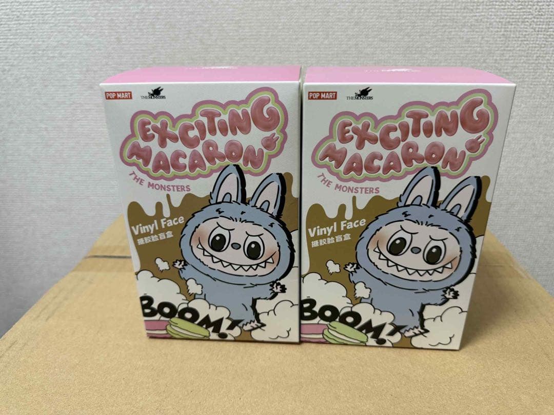 【正規品・未開封】Labubu Macaron Exciting 2箱