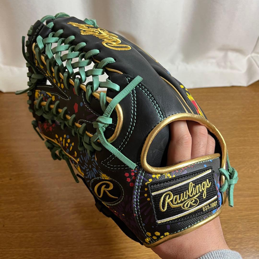 ローリングス HOH 一般軟式 グローブ グラブ 左投げ 外野用 極美品