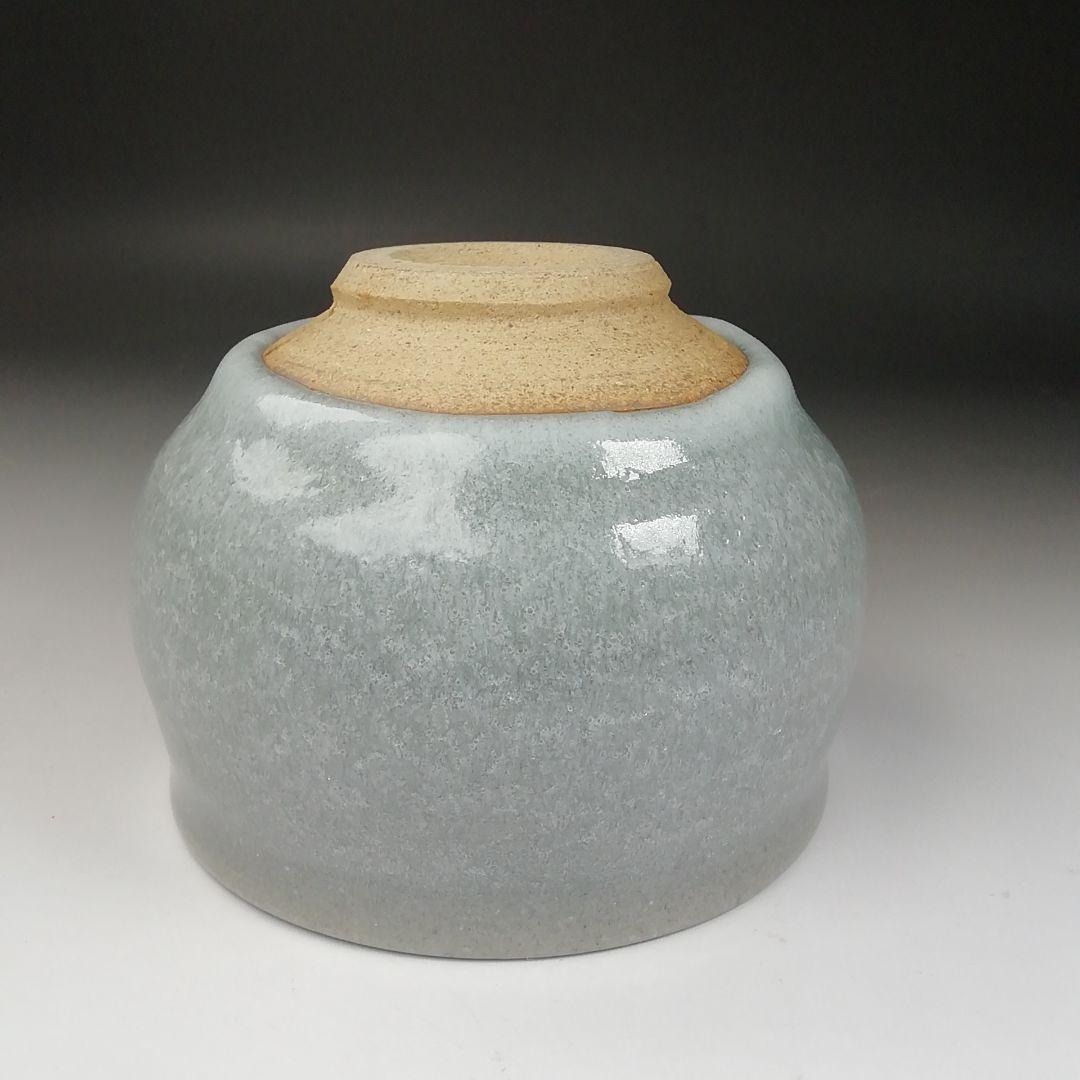 Ｔ４１３　茶碗　『白石釉　茶碗』『清水正 作』　共箱　抹茶碗　茶道具