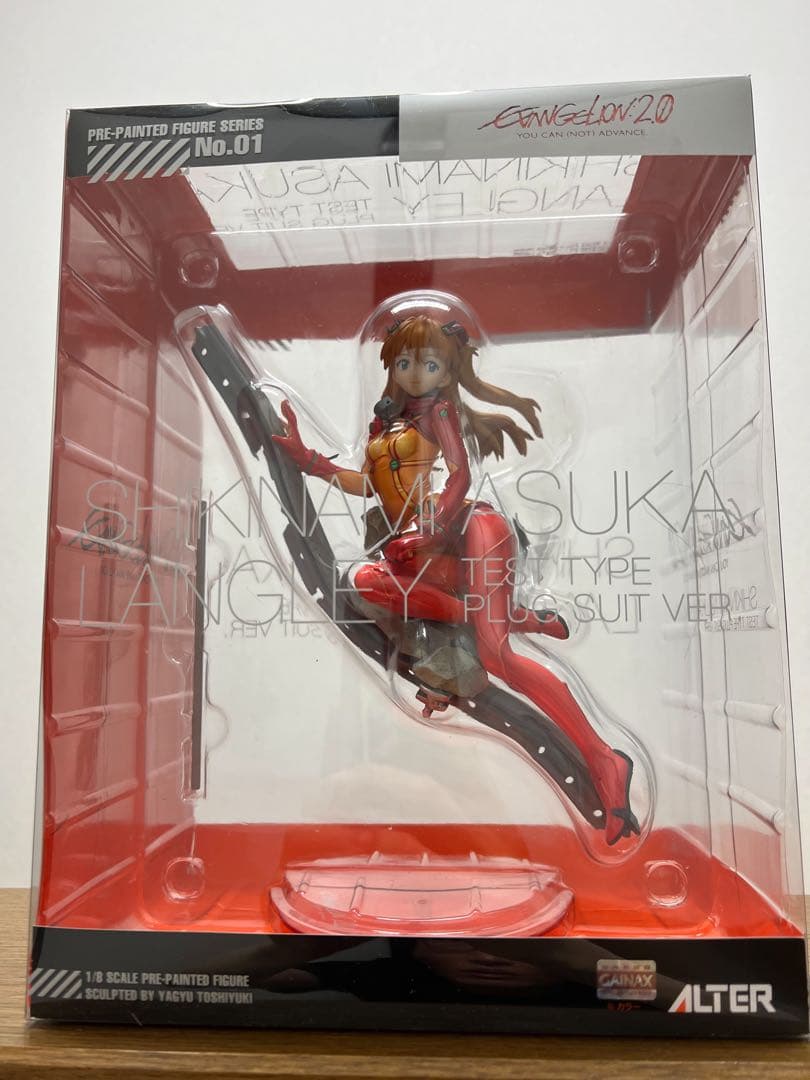 式波・アスカ・ラングレー テスト用プラグスーツVer. フィギュア ALTER