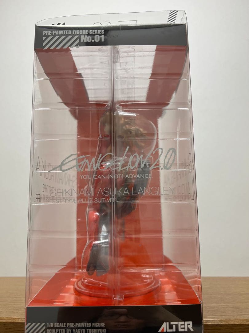 式波・アスカ・ラングレー テスト用プラグスーツVer. フィギュア ALTER