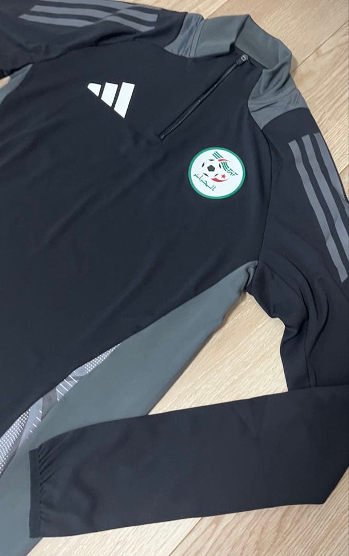 adidas アルジェリア代表　トレーニングトップ　ドリルトップ　サッカー　新品