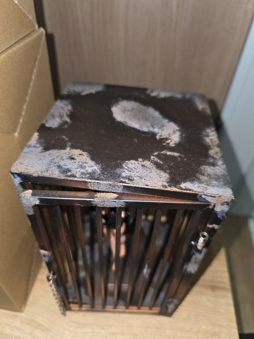 MMMトイズ　プリズンケージ　AB 1/12 ジオマ　真鍮　黒　セット 牢屋　檻