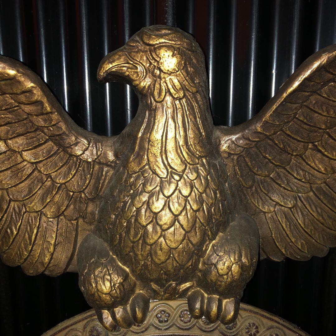 鷲　壁掛け　家宝　銅　真鍮　アンティーク　骨董　蚤の市　デコトラ　ビンテージ