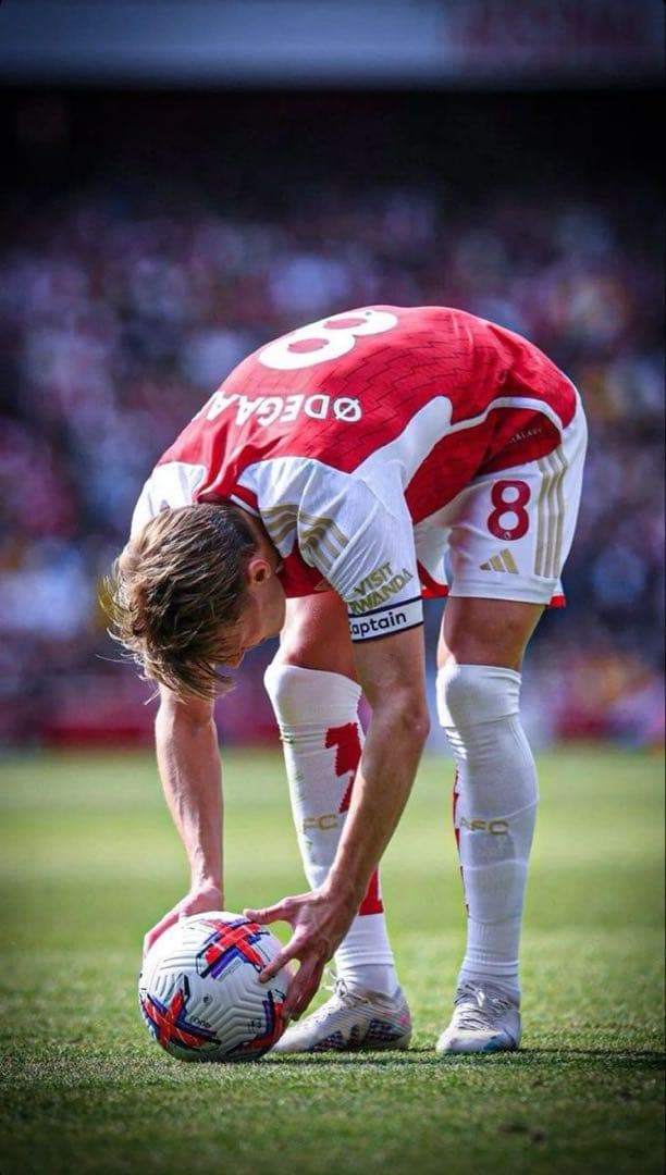 【正規品・美品】アーセナル ウーデゴール23/24 ユニフォーム　日本XL