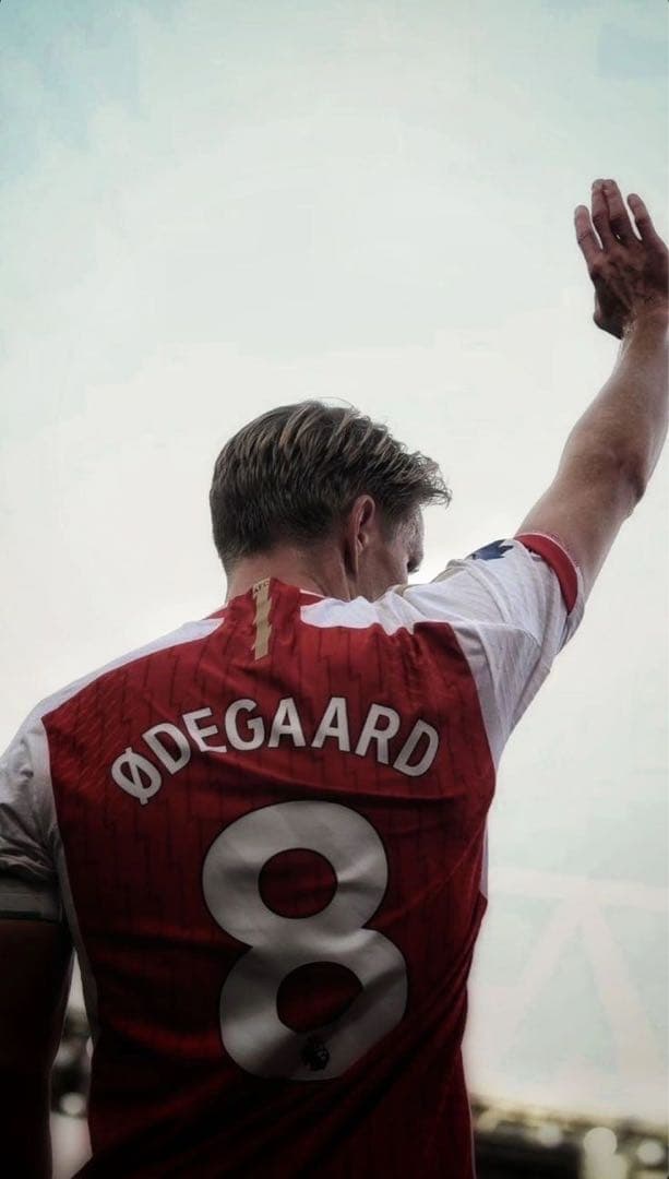 【正規品・美品】アーセナル ウーデゴール23/24 ユニフォーム　日本XL