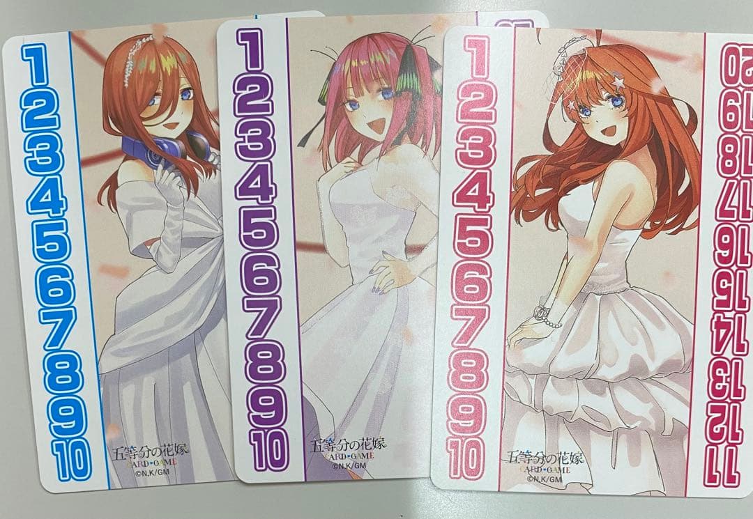 m*い様 五等分の花嫁カードゲーム 引退セット まとめ