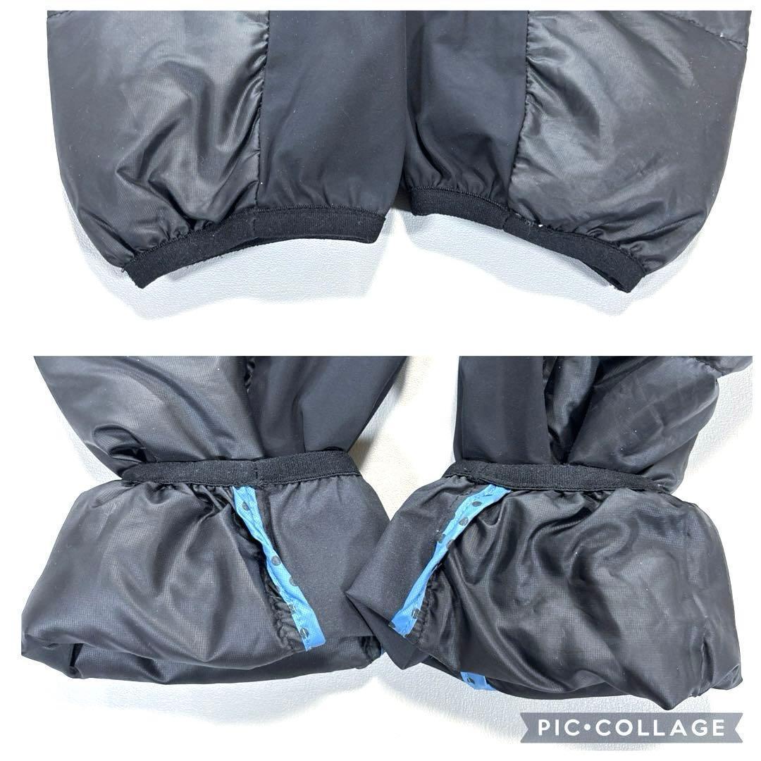 パーリーゲイツ ジャケット ブルゾン　2/L ダウン　バイカラー　ブルー