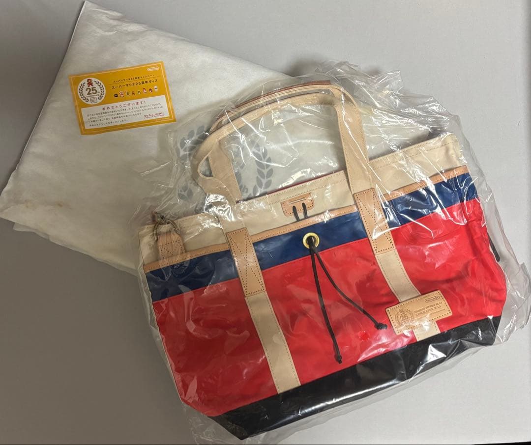 任天堂 スーパーマリオ 25周年記念品 限定トートバック