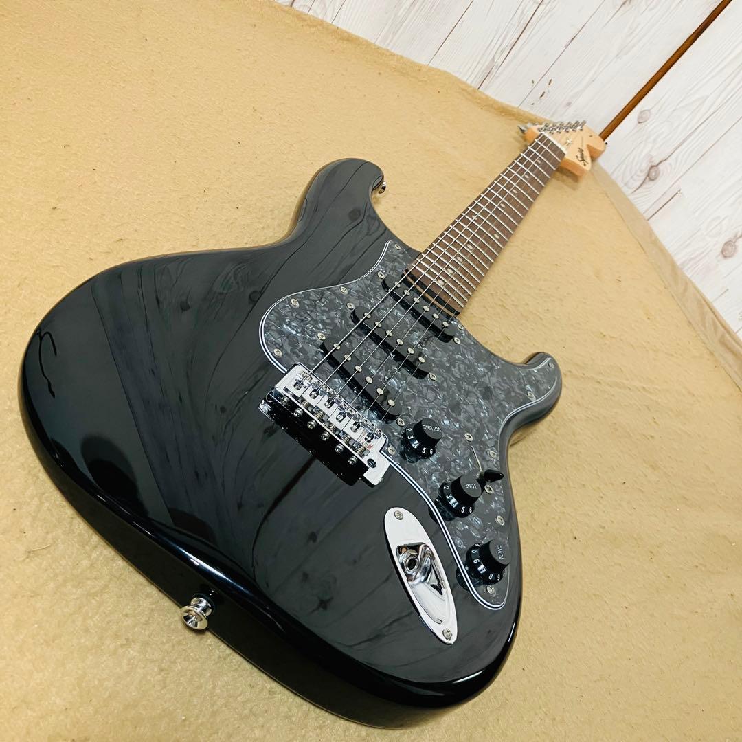 美品 Squier ストラトキャスター エレキギター Affinity 希少色