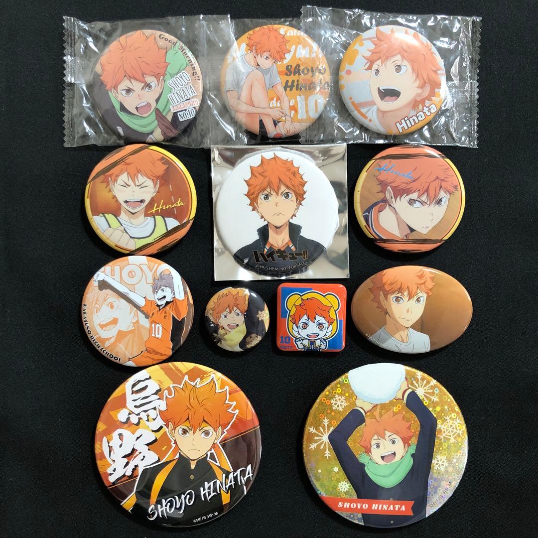 ハイキュー!! 缶バッジ　日向翔陽