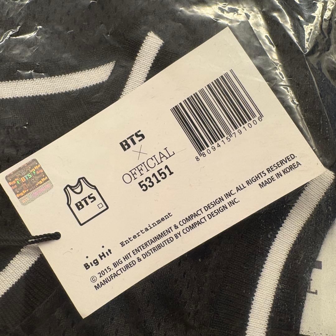 【公式】BTS x OFFICIAL 53151 バスケ ビブス　希少　激レア
