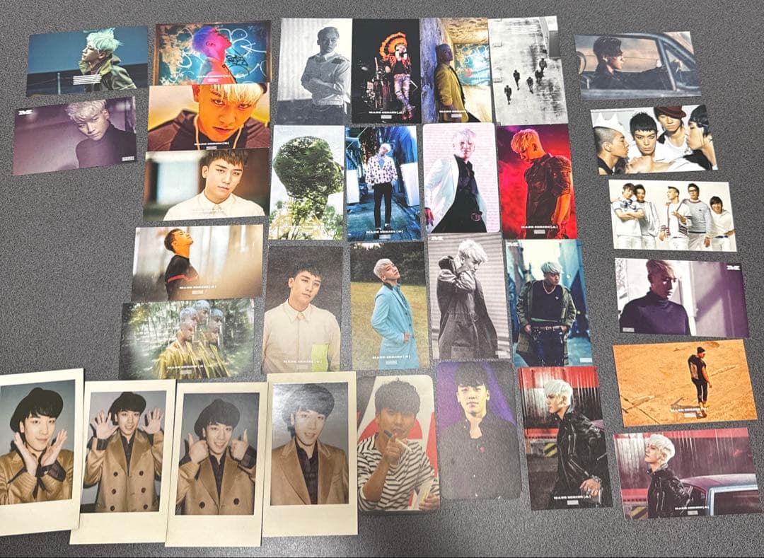 アイドルトレカ 写真セットBIGBANGフォトカード値下げ交渉可能