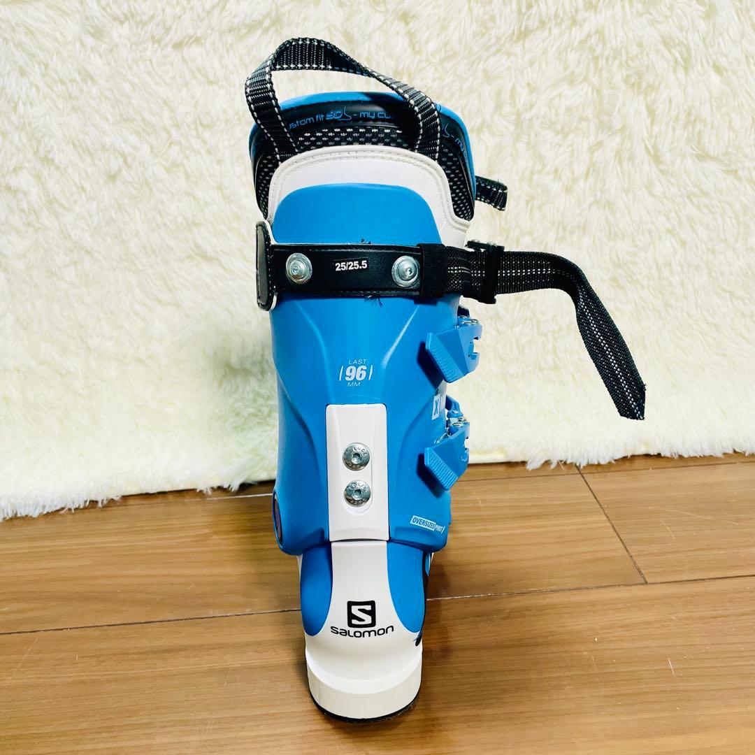 超美品　SALOMON X MAX 120 RACE ブルー　スキーブーツ