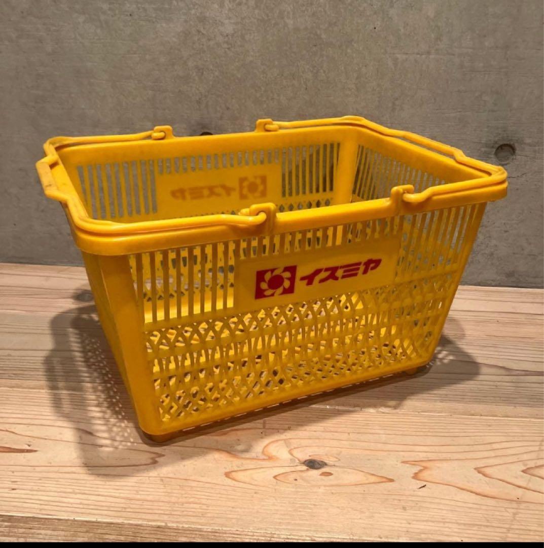 昭和レトロ　買い物カゴ　ニチイ　イズミヤ　平和堂等　レトロポップ　企業物　12個