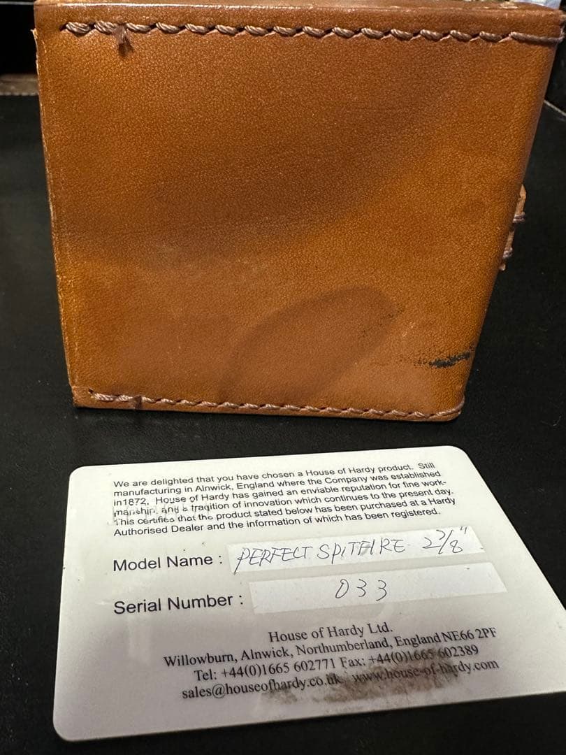 リール HARDY PERFECT SPITFIRE 2 7/8