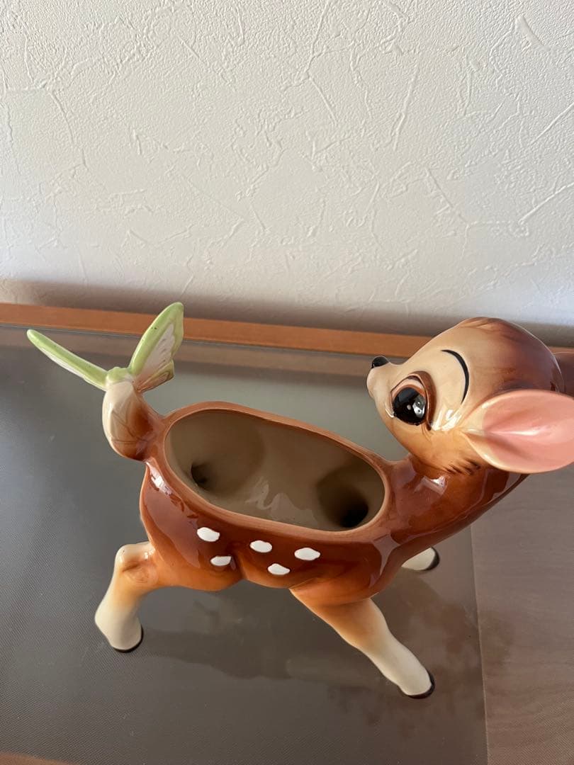❤︎希少　バンビ　プランター　ウォルトディズニー Walt Disney社製サイン