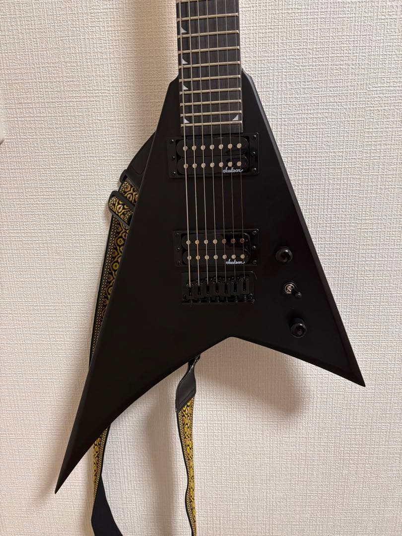 Jackson 7弦 Rhoads JS22-7 RR HT Black 超美品