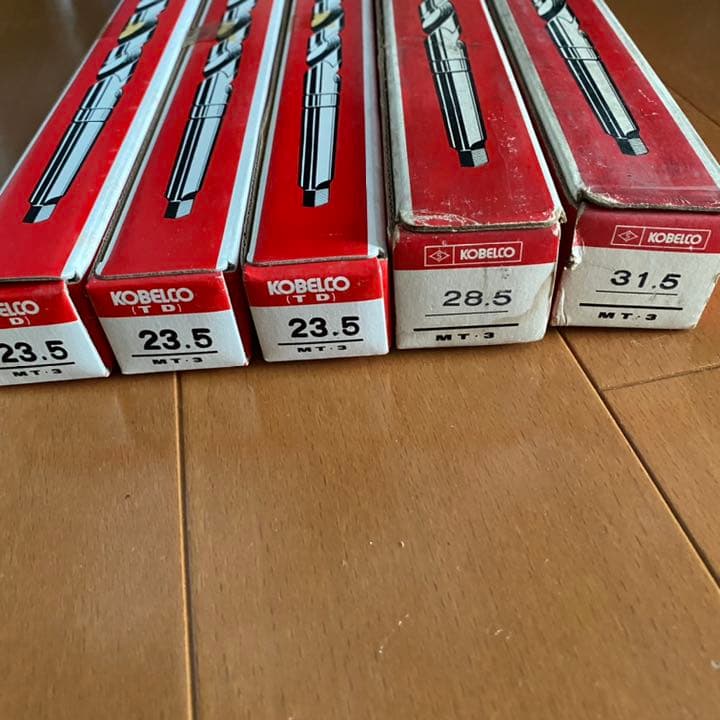 テーパーシャンクツイストドリル  5本セット