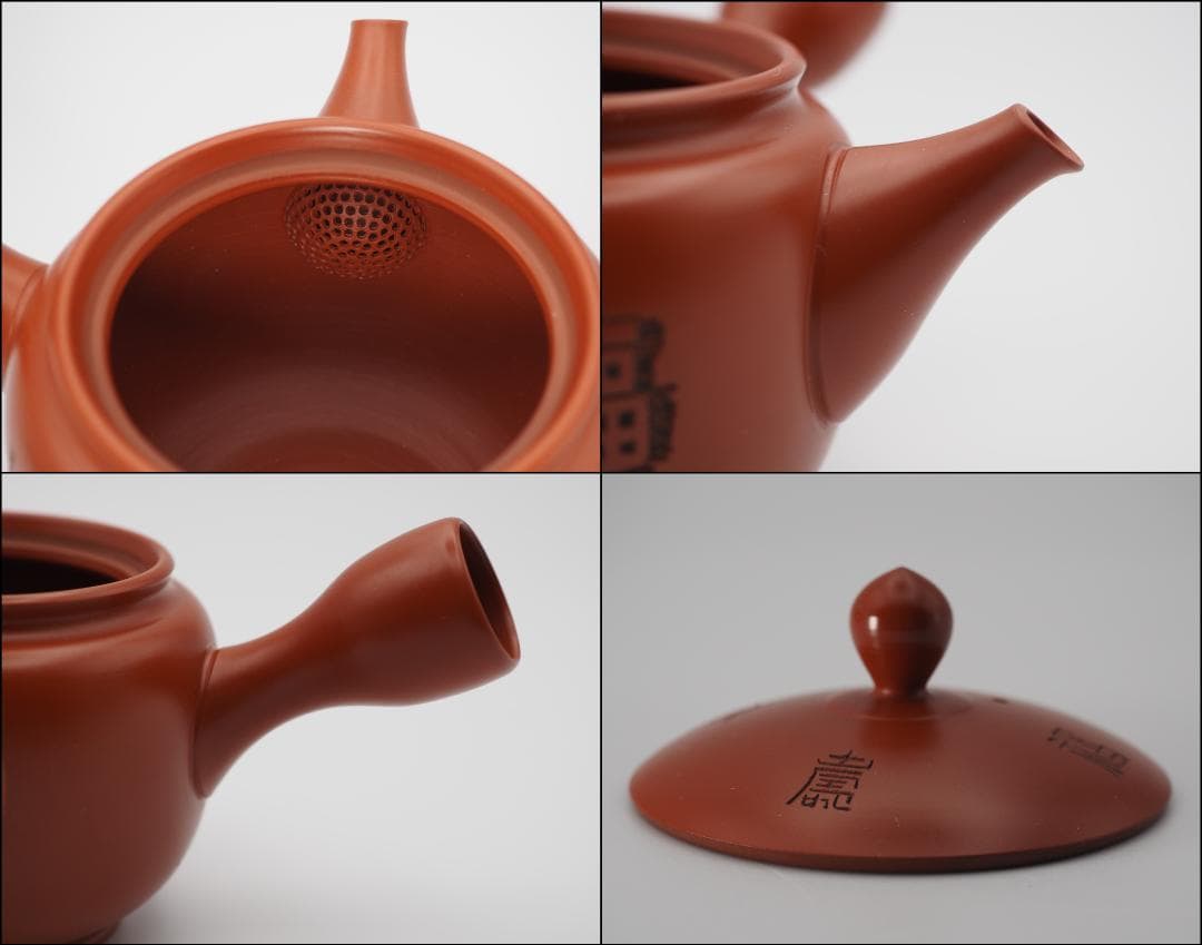 常滑焼 名工 吉川雪堂 壺堂刀 急須 共箱 共布