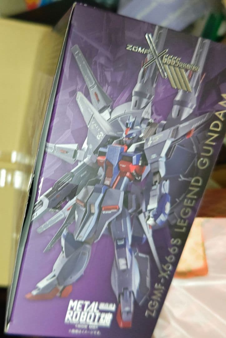 プレバン限定 メタルロボット魂 レジェンドガンダム 箱のみ開封品