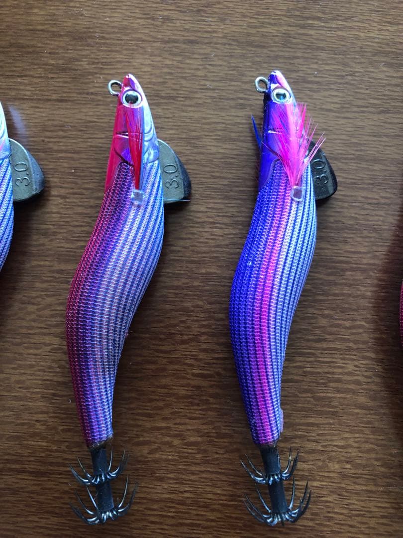 エギ 3.5号1つ　3.0号3つ　2.5号1つ　エギリー　ダートマックス