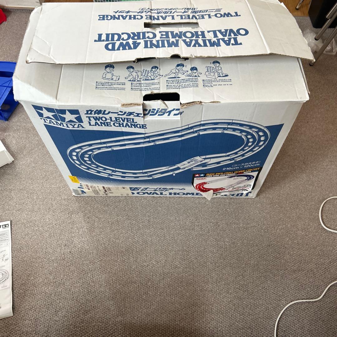 【すぐ遊べる】TAMIYA ミニ四駆4台＋大型コース