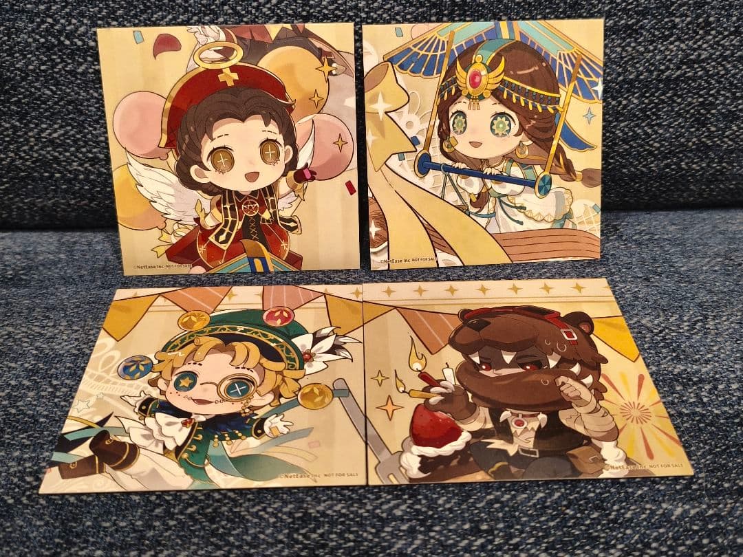 第5人格 スイパラコラボ コースター4種類