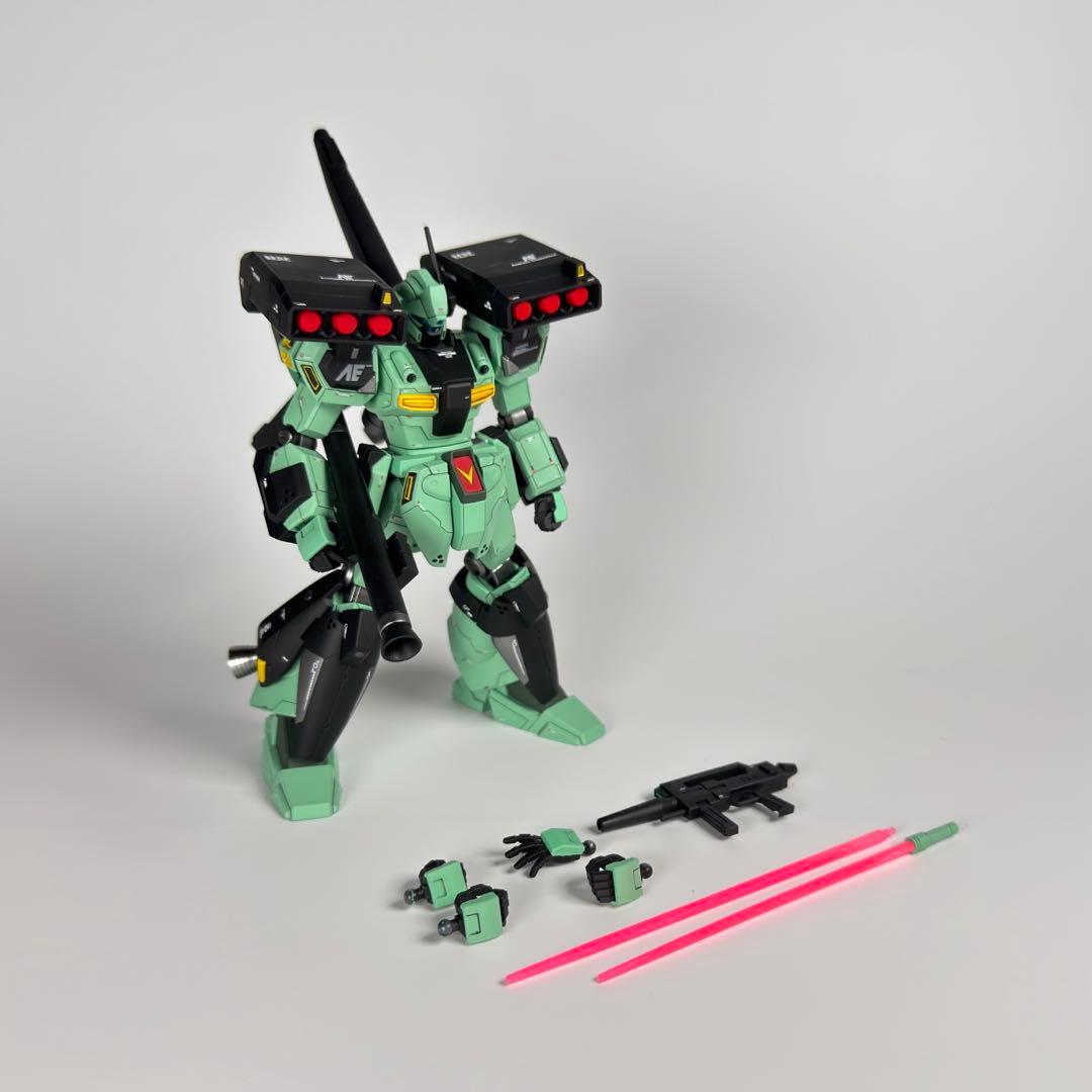 hg 1/144 RGM-89S スタークジェガン ガンプラ 全塗装 完成品