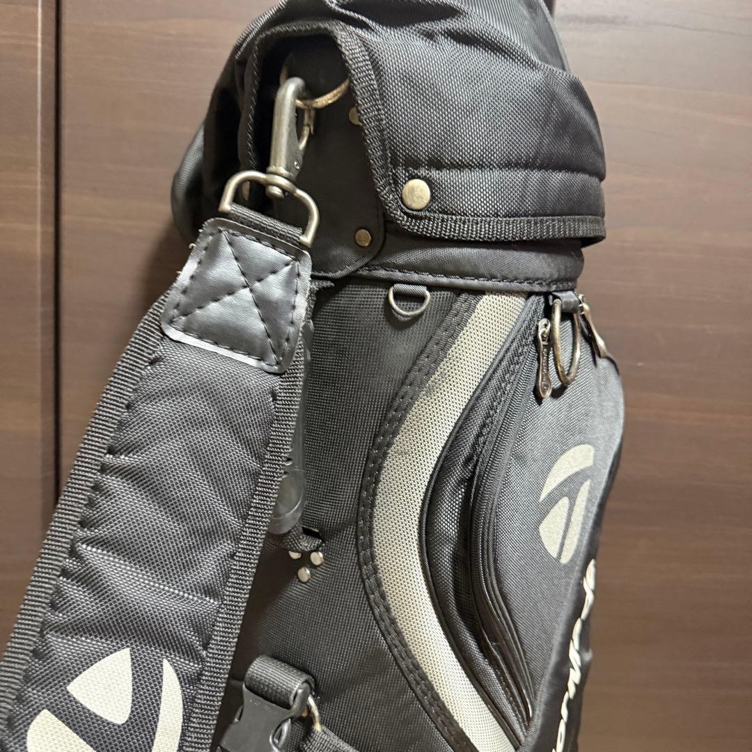 TaylorMade キャディバッグ ゴルフバッグ ブラック
