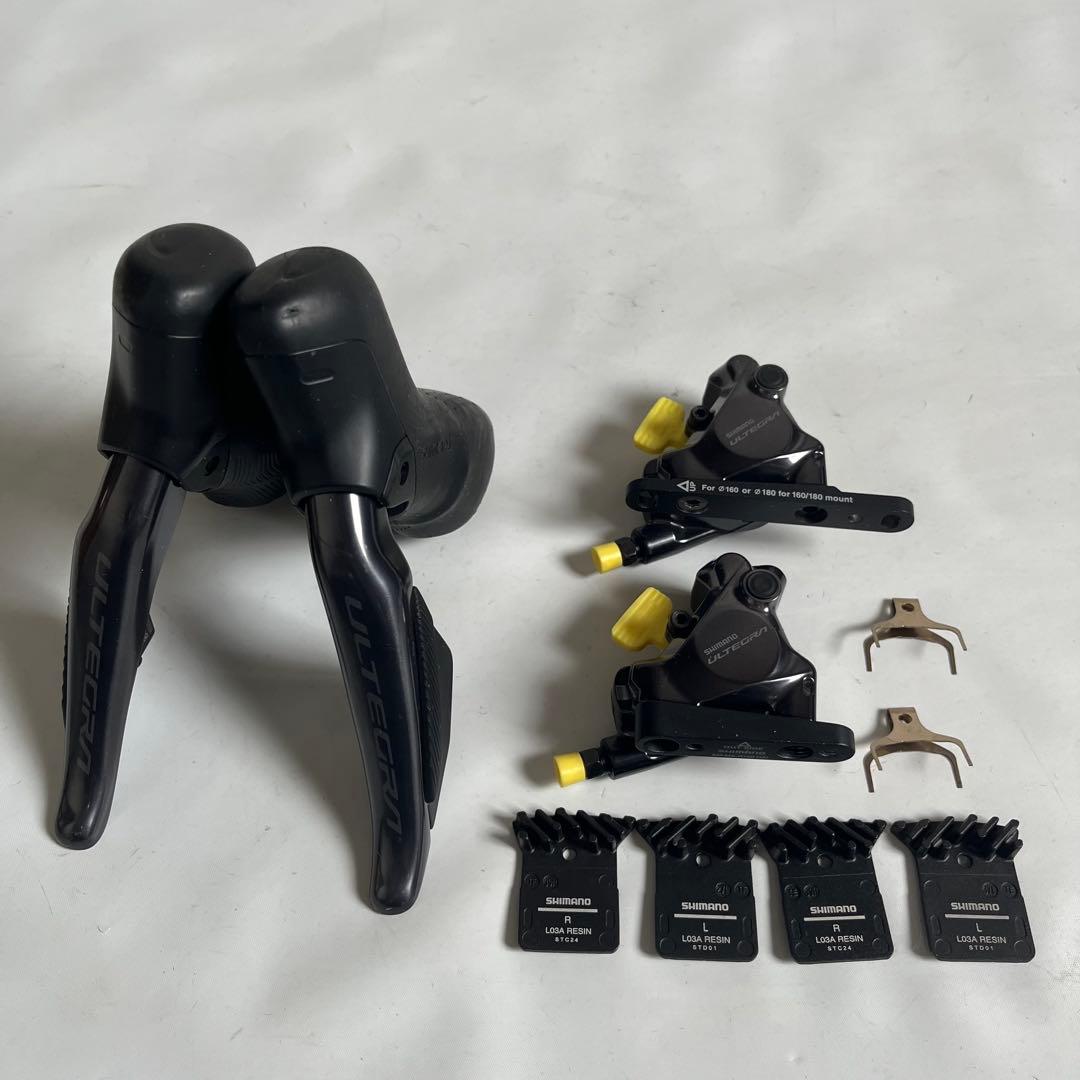 【低走行品】シマノ アルテグラ R8170 STIレバー&ブレーキキャリパー