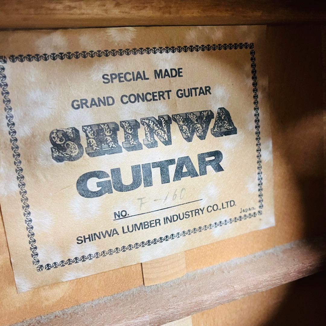 希少 FERNANDES SHINWA アコースティックギター F-160