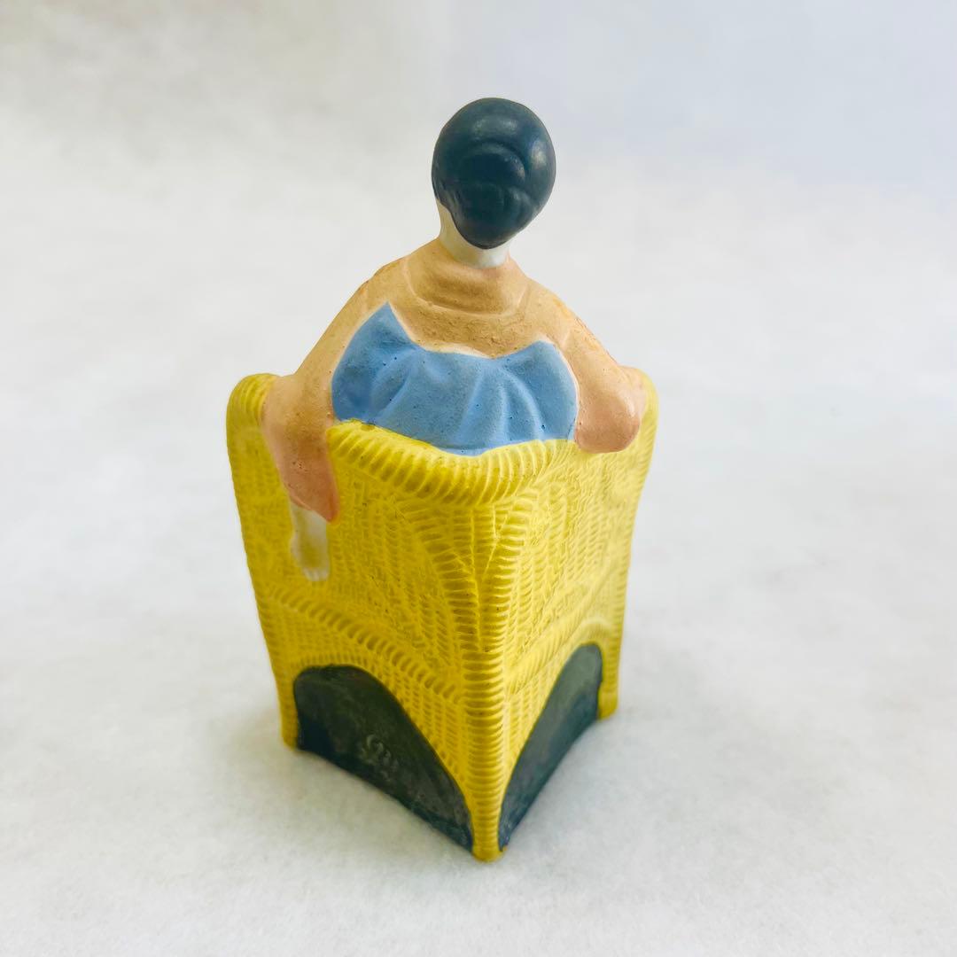 昭和初期 土人形 8体セット 郷土玩具 女性像 全長約15〜20cm 美品