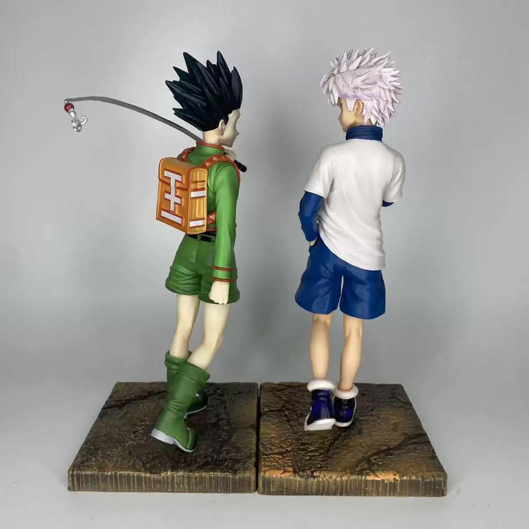 ハンターハンター　ゴン　キルア　高さ27cm 海外フィギュア