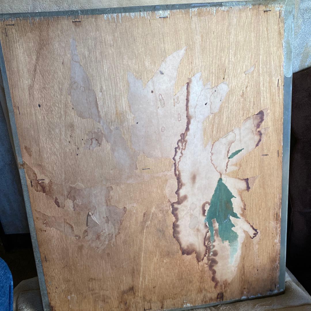 【希少！大理石額縁】バラの写真　縦54㌢横46.5㌢厚さ1.8㌢