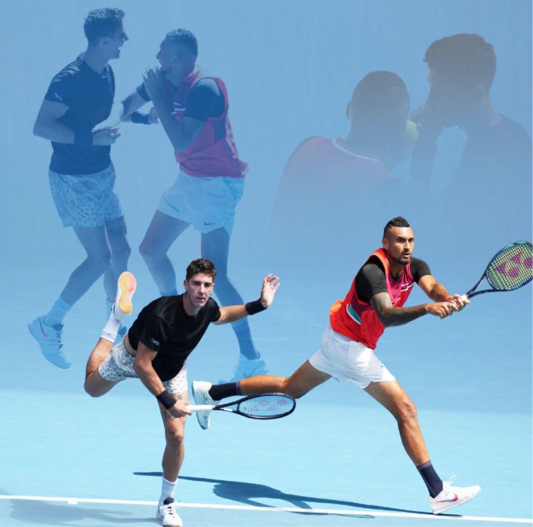 【NIKE テニスシューズ】エア ズーム ヴェイパー プロ キリオス着用モデル