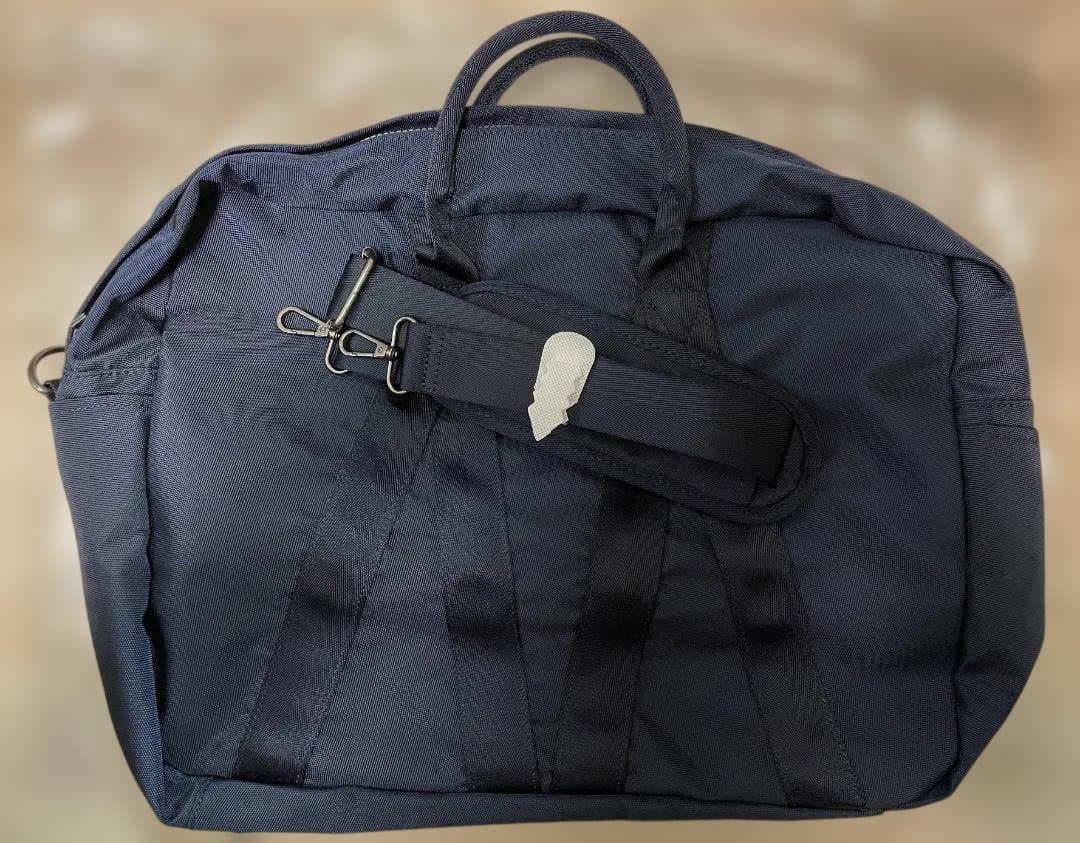 ビームスゴルフ B.G.THREE / ストラップ ボストンバッグ ネイビー