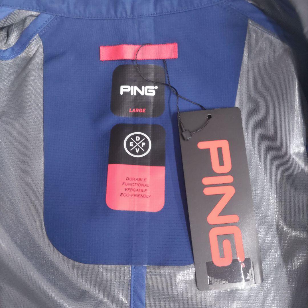 PING ピン ウォーターリペラント エコ シェル 3B 防水ジャケット L
