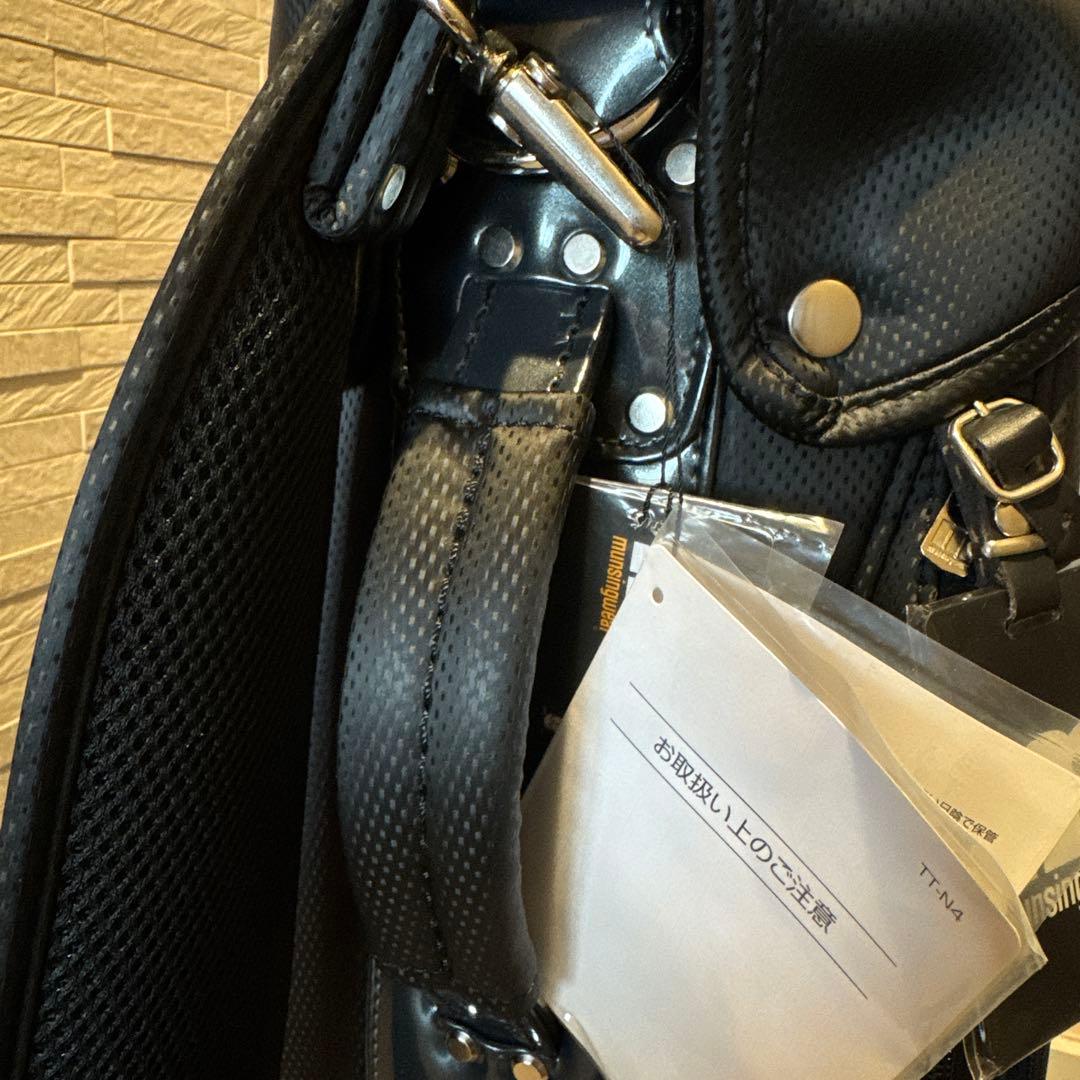 g*n様 マンシングウェア ブラックキャディバッグ《新品未使用》