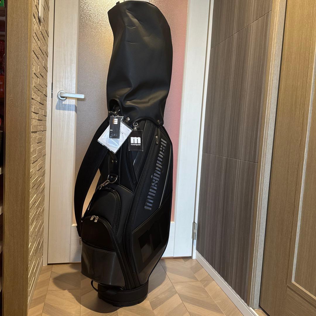 g*n様 マンシングウェア ブラックキャディバッグ《新品未使用》