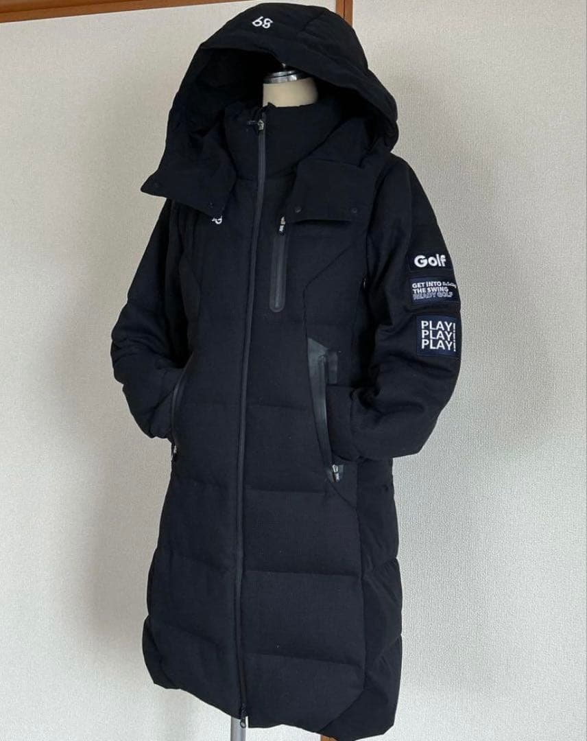 パーリーゲイツレディースダウンロングジャケット