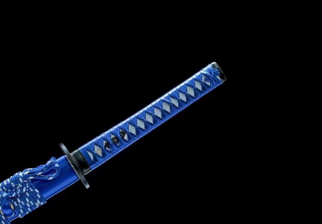 1063-武具 刀装具 日本刀　模造刀 居合刀 武士道 武蔵 鑑賞用 手鍛造打