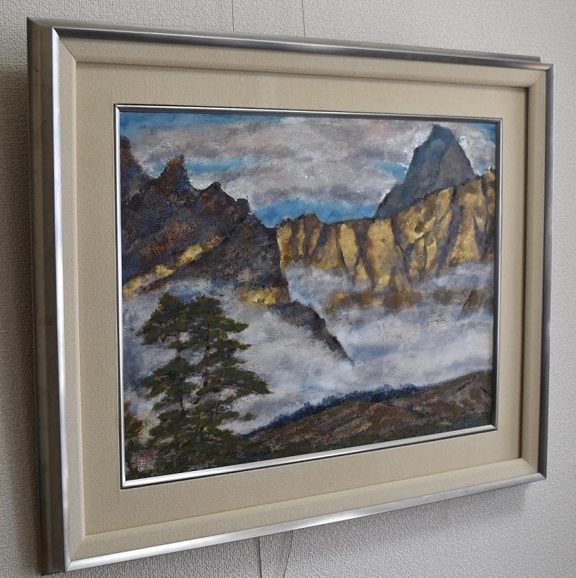 福島県出身・常盤　大空　日本画伯肉筆作品