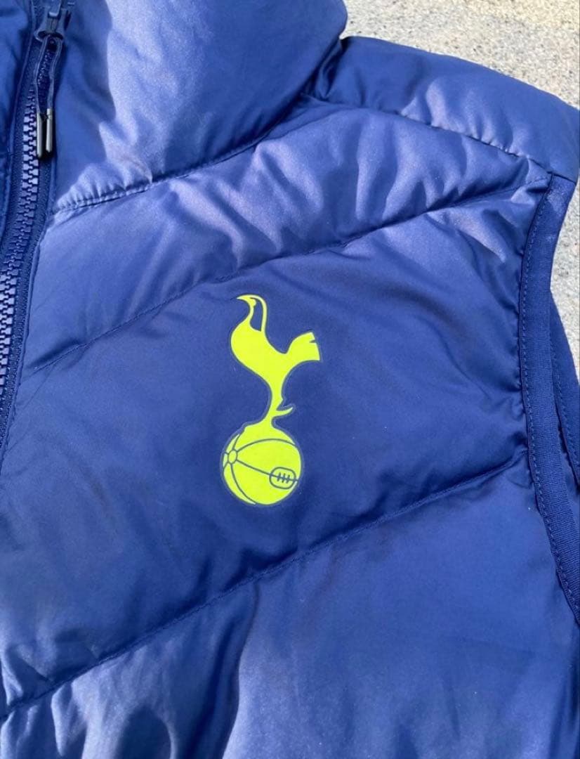 【入手困難】ナイキxトッテナム/ダウンベスト/古着/ビンテージ S英国