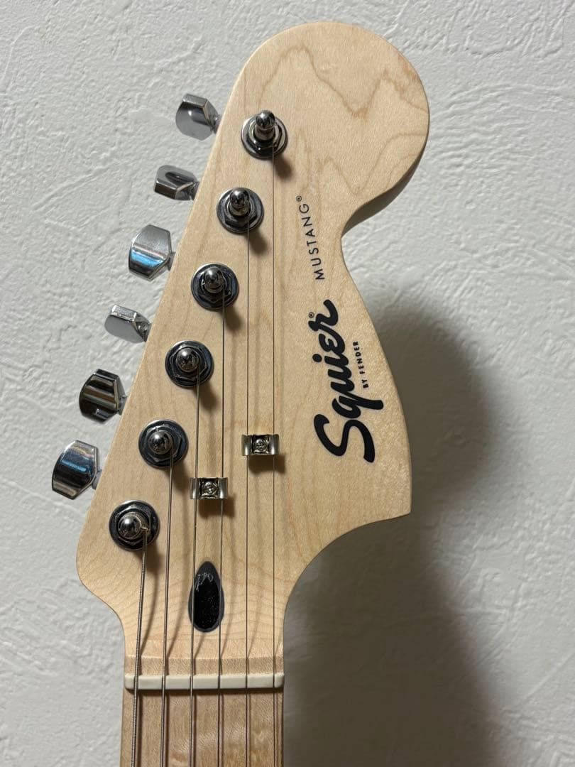 Squier SONIC MUSTANG 保証書・ソフトケース付